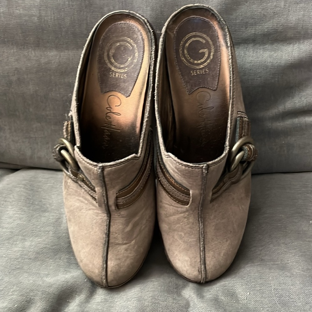 Cole Haan Brown Leather Loafers Classic Slip-On